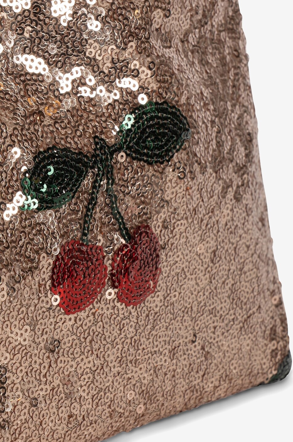 KONGES SLØJD Sac cabas à sequins motif cerise fille Starla Fille DORE 3