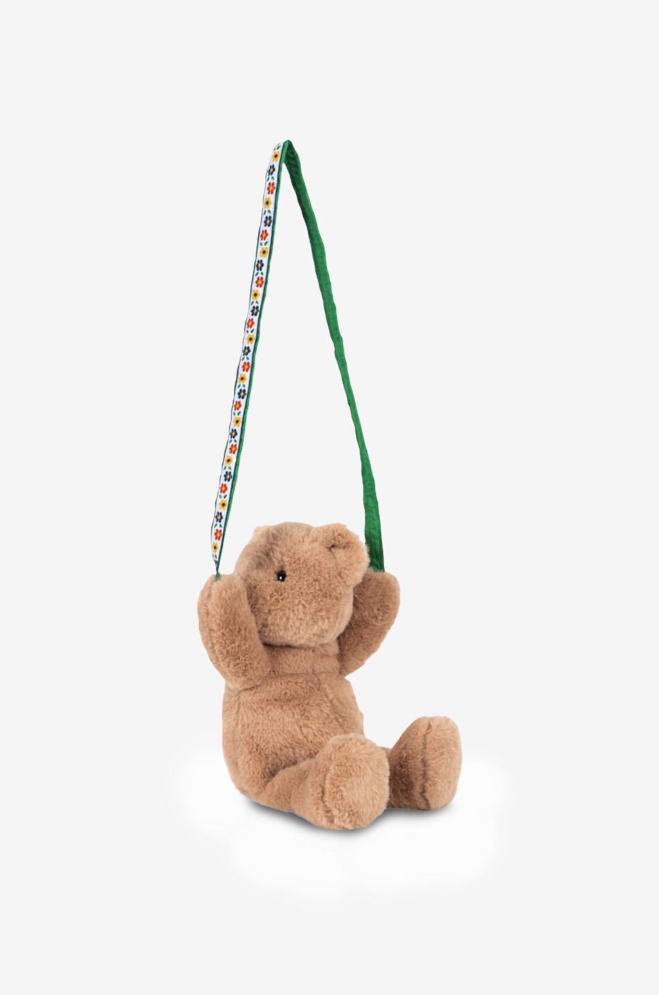 KONGES SLØJD Teddy girls' plush shoulder bag Girl CAMEL 8