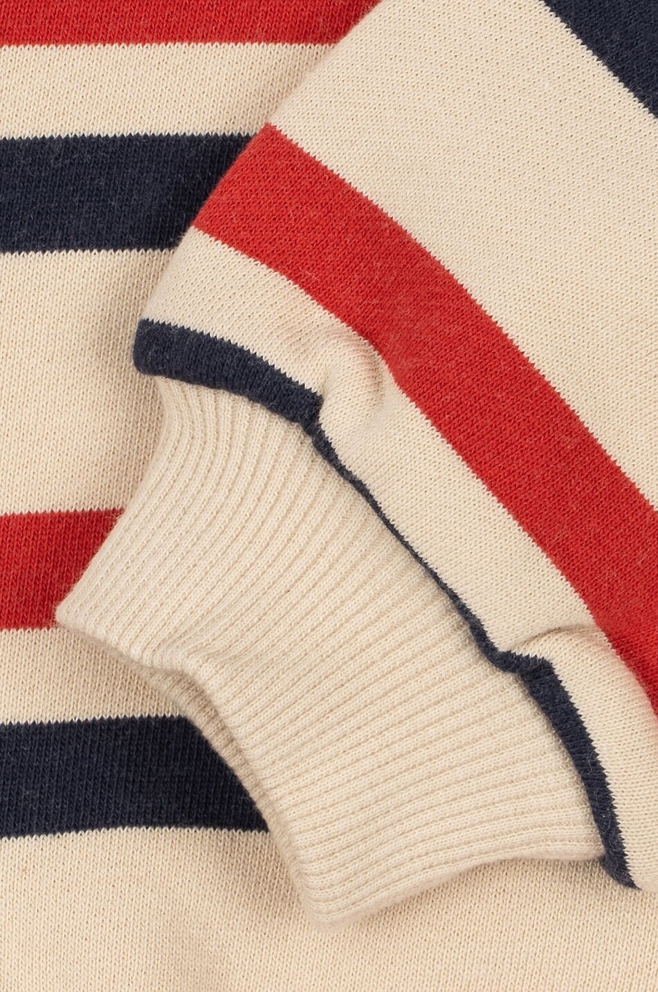 KONGES SLØJD Sweat-shirt rayé à col montant zippé garçon Lou Fruity and Fresh Garçon MULTICOLORE 5