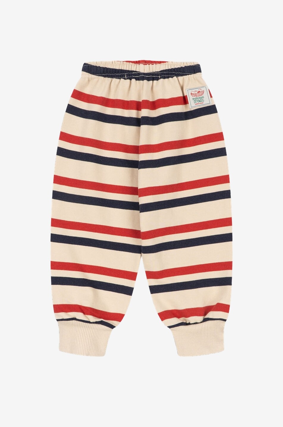 KONGES SLØJD Lou Fruity and Fresh boy's organic cotton striped joggers Boy MULTI COLOURED 2