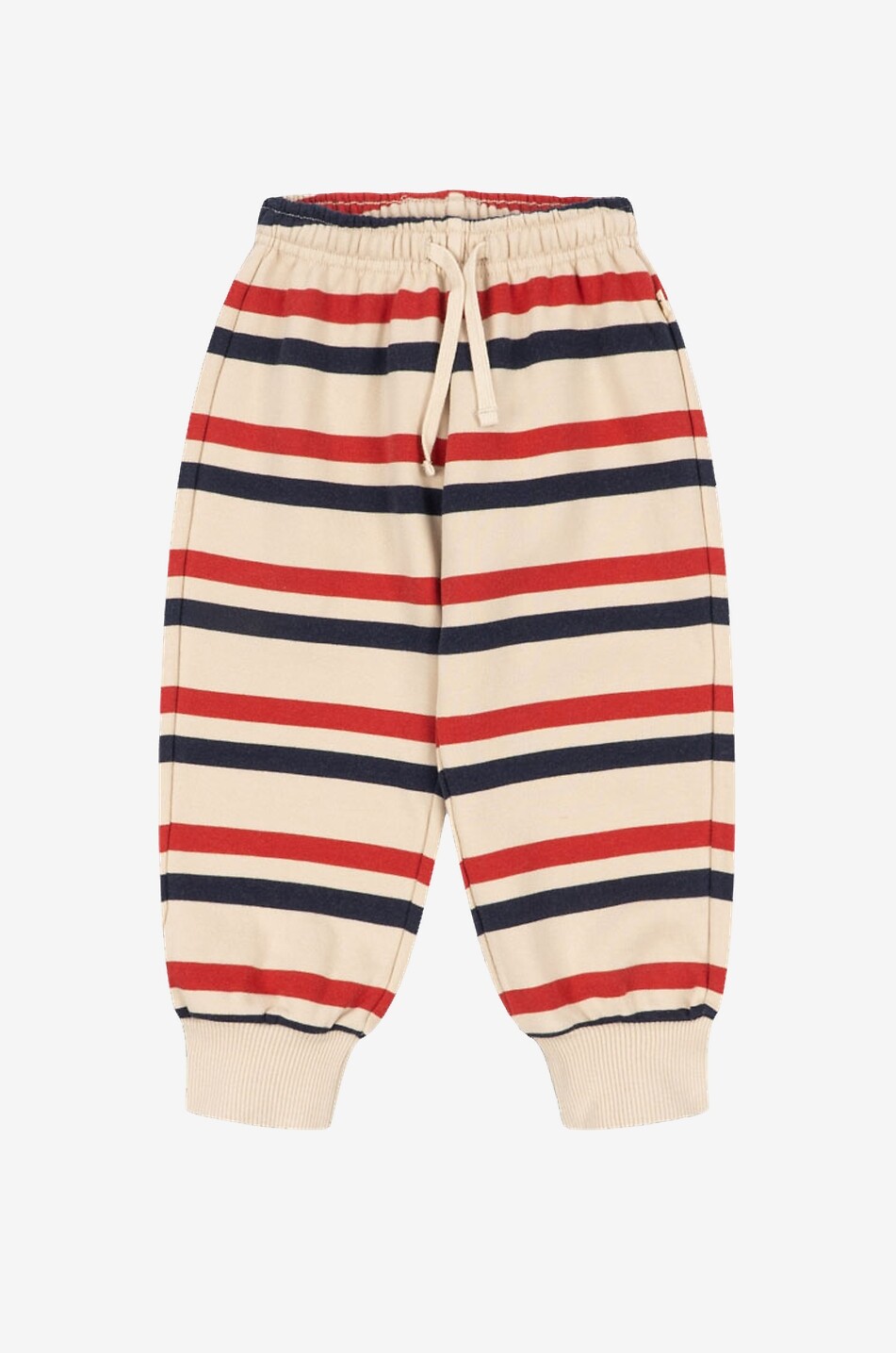 Lou Fruity and Fresh boy's organic cotton striped joggers