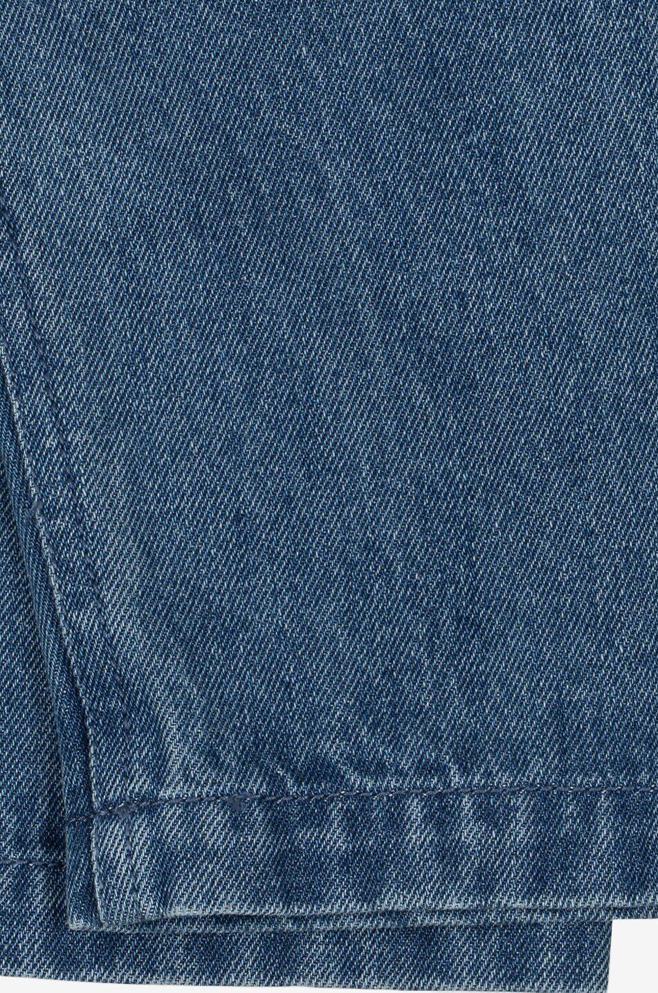KONGES SLØJD Jean en coton organique à taille élastiquée enfant Elba Unisexe BLEU FONCE 6