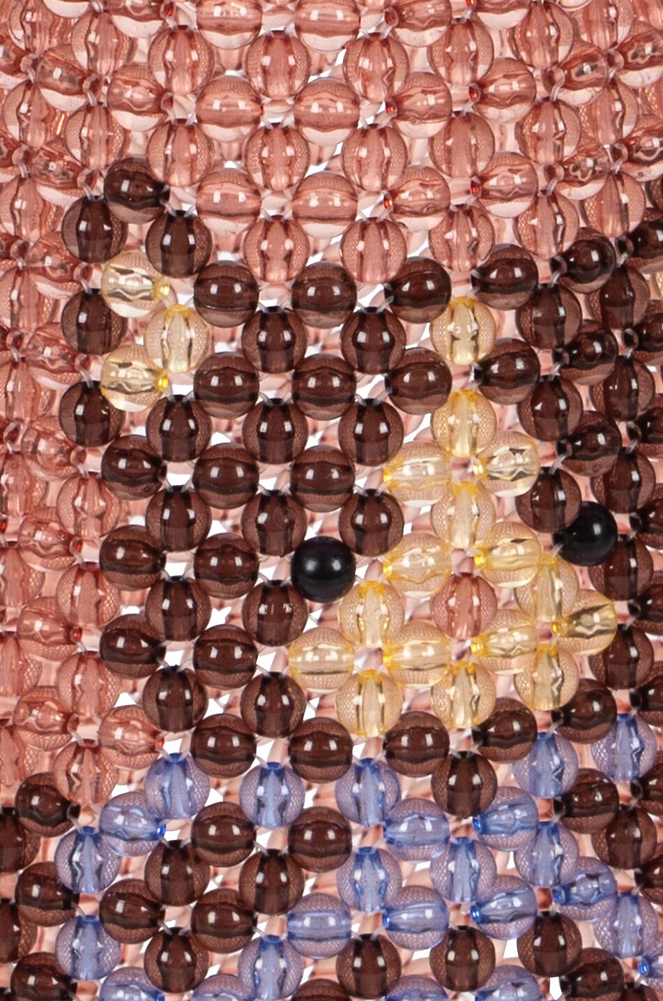 KONGES SLØJD Mädchen-Umhängetasche aus Perlen Kitty Perla Mädchen ROSA 3