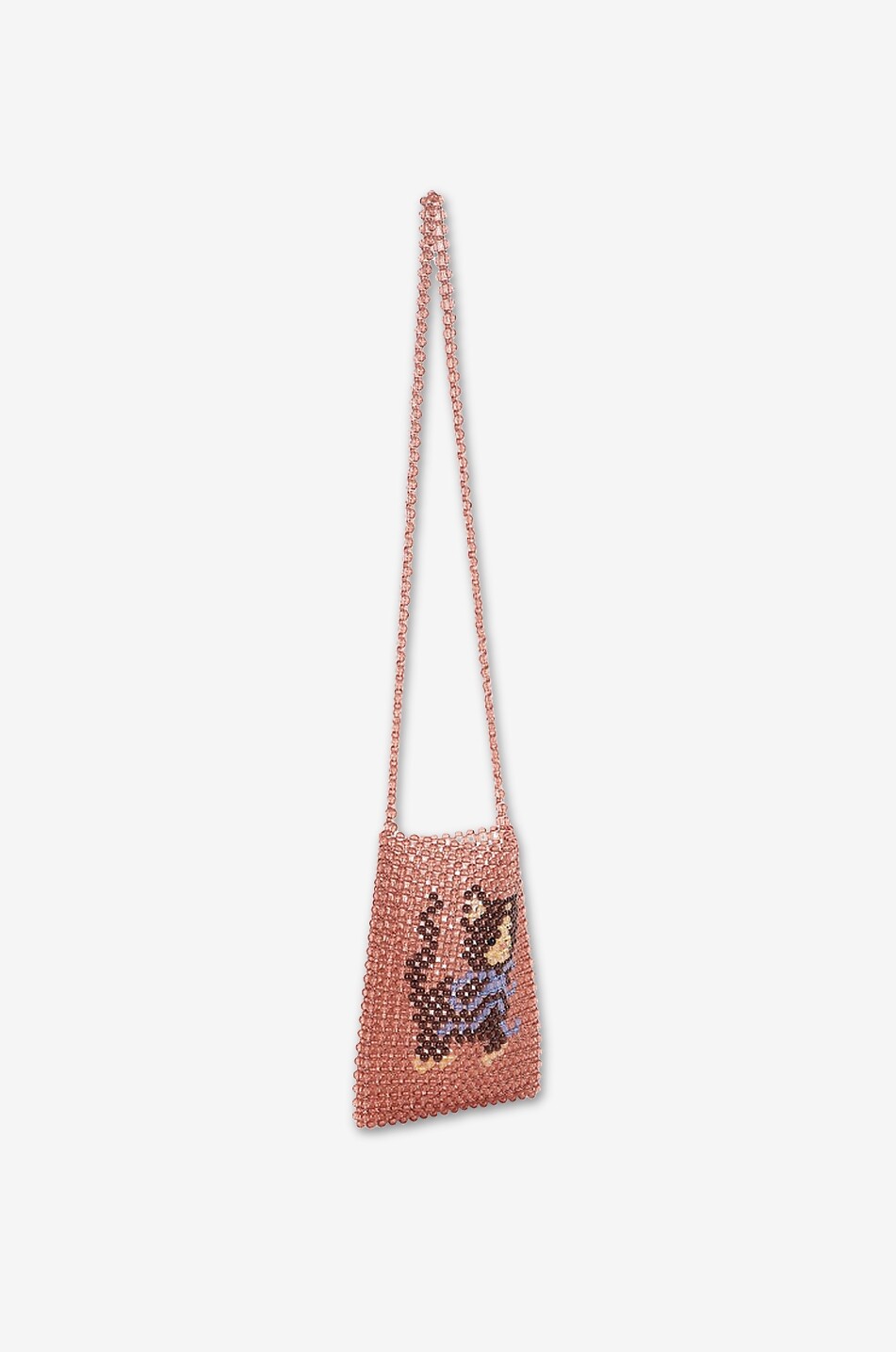KONGES SLØJD Mädchen-Umhängetasche aus Perlen Kitty Perla Mädchen ROSA 2