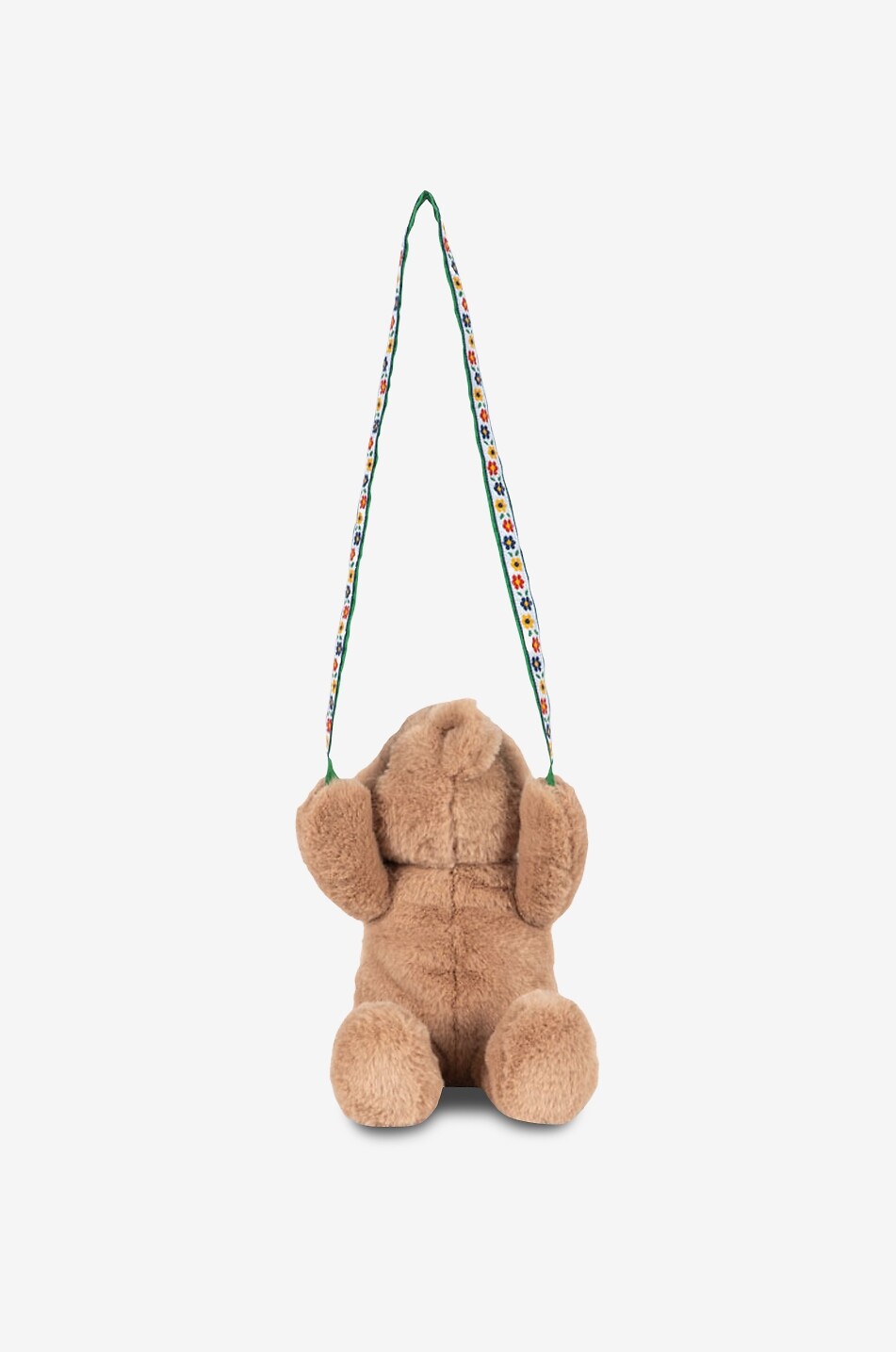 KONGES SLØJD Teddy girls' plush shoulder bag Girl CAMEL 4