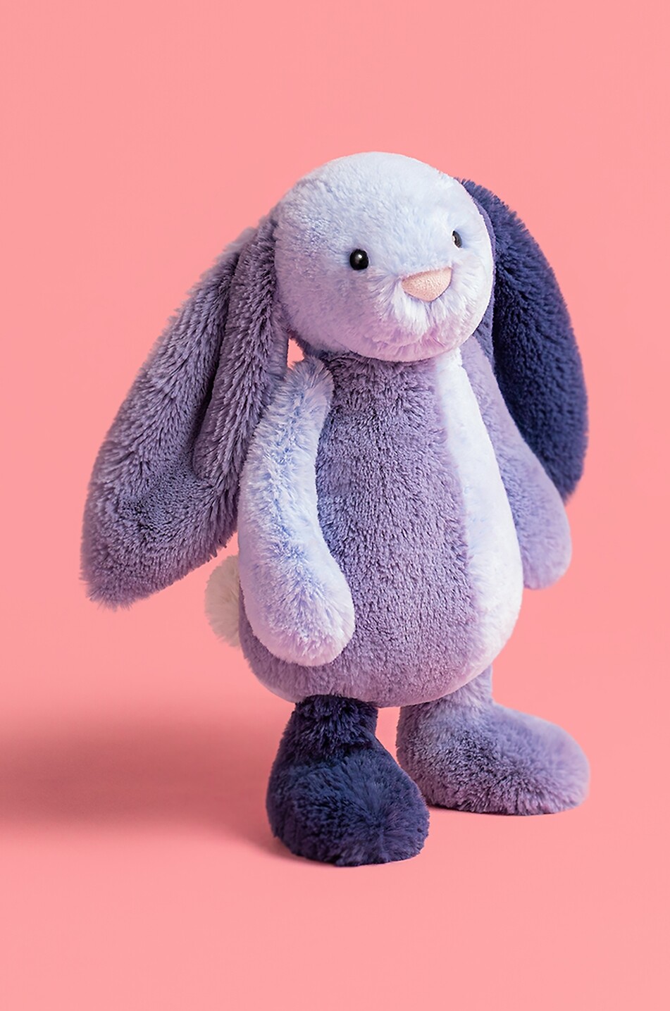Puddlesea Bunny patch rabbit soft toy child - JELLYCAT - BLUE