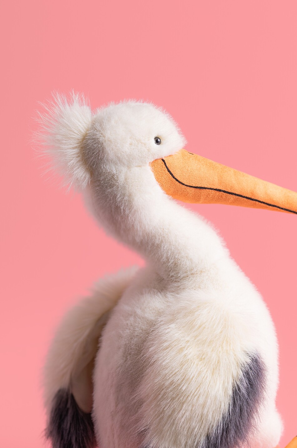 JELLYCAT Keli Pelican children's pelican plush toy  WHITE 4