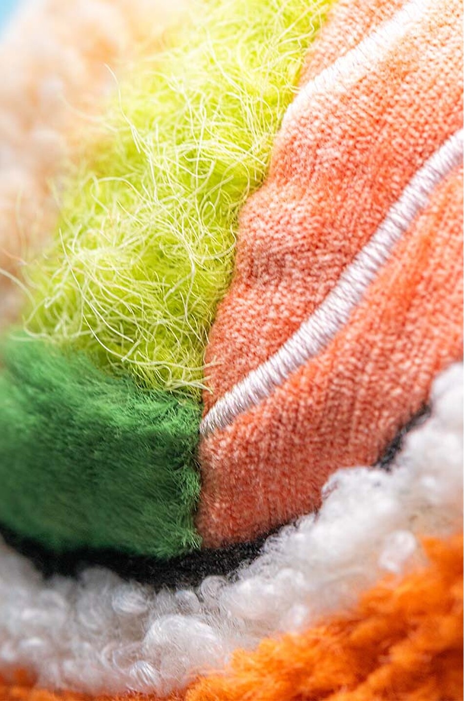 JELLYCAT Amuseables Californian Roll children's plush toy  ORANGE 3
