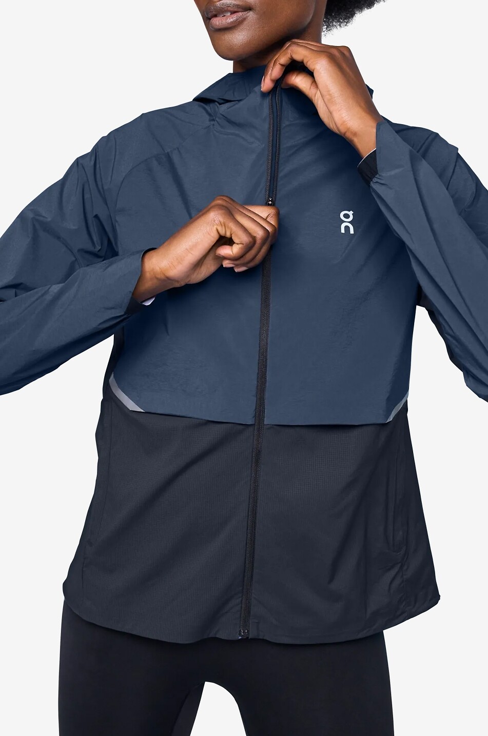 ON Veste coupe-vent à capuche Core Femme BLEU 2