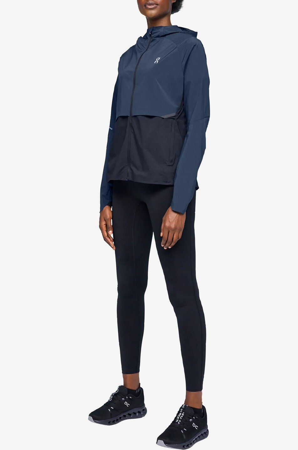 ON Veste coupe-vent à capuche Core Femme BLEU 4