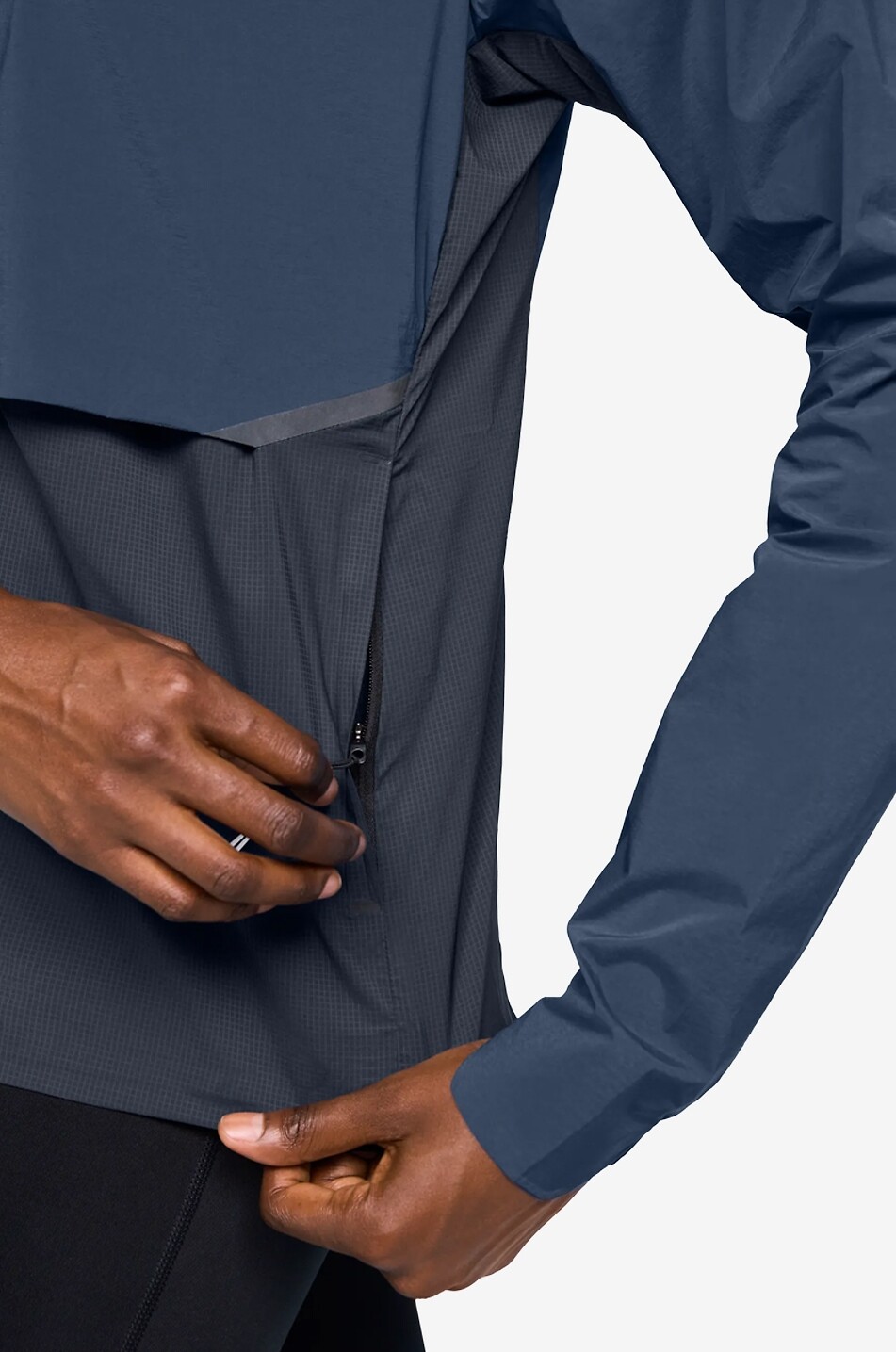 ON Veste coupe-vent à capuche Core Femme BLEU 6