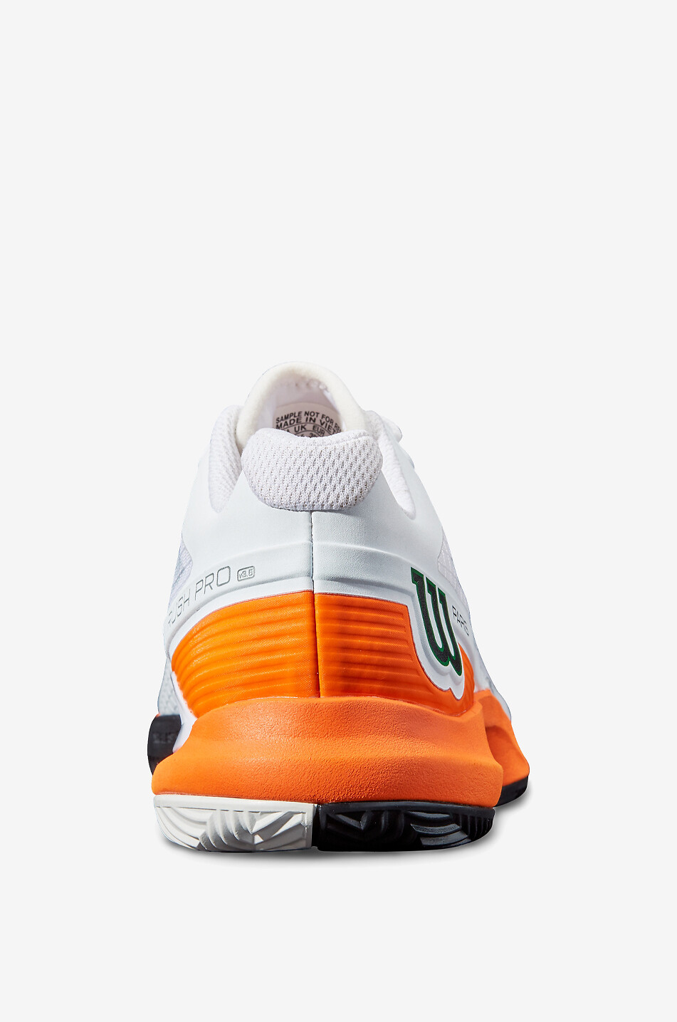 WILSON Chaussures de tennis sur terre battue Rush Pro 3.5 Clay Femme BLANC 3