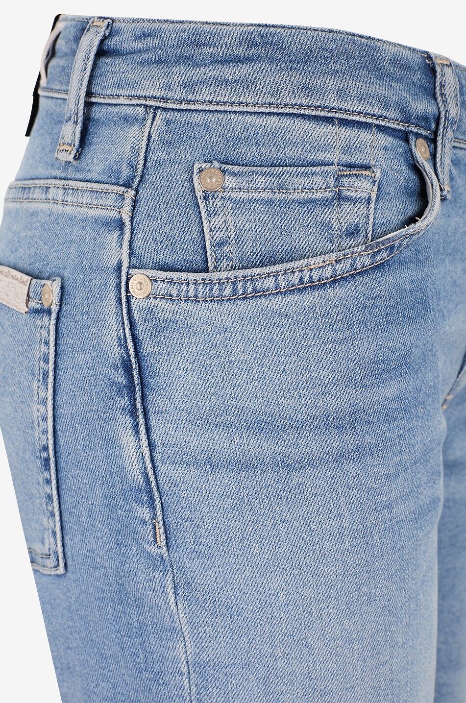7 FOR ALL MANKIND Calie Aquashade straight-leg cropped denim jeans Women BLUE 3