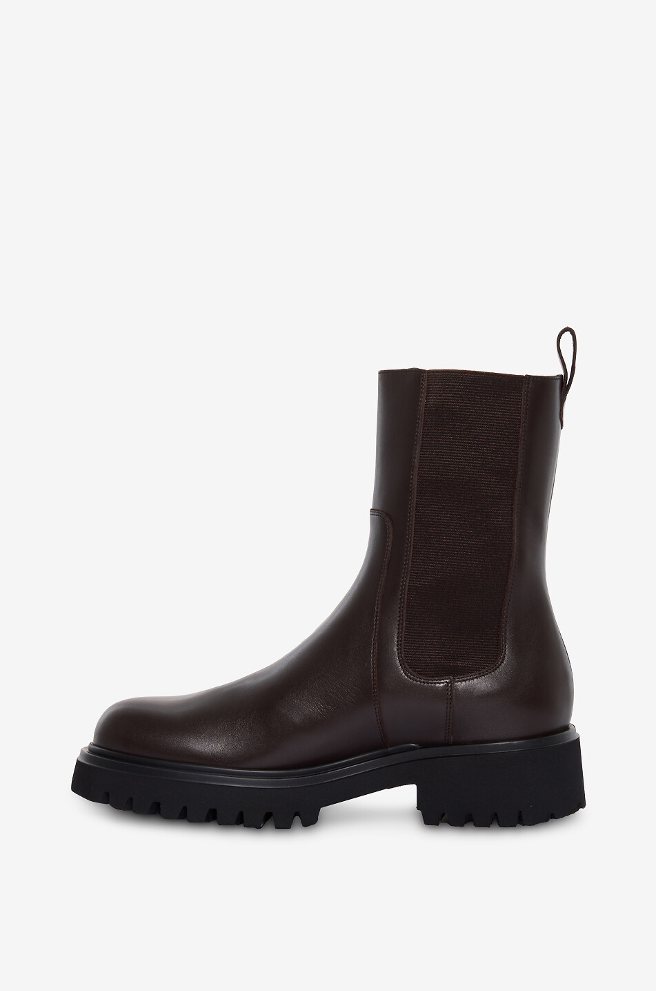 BONGENIE Glattleder-Chelseastiefeletten Walton 30 Damen DUNKELBRAUN 3