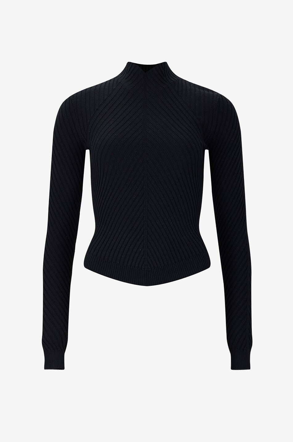Turtleneck knitted sweater
