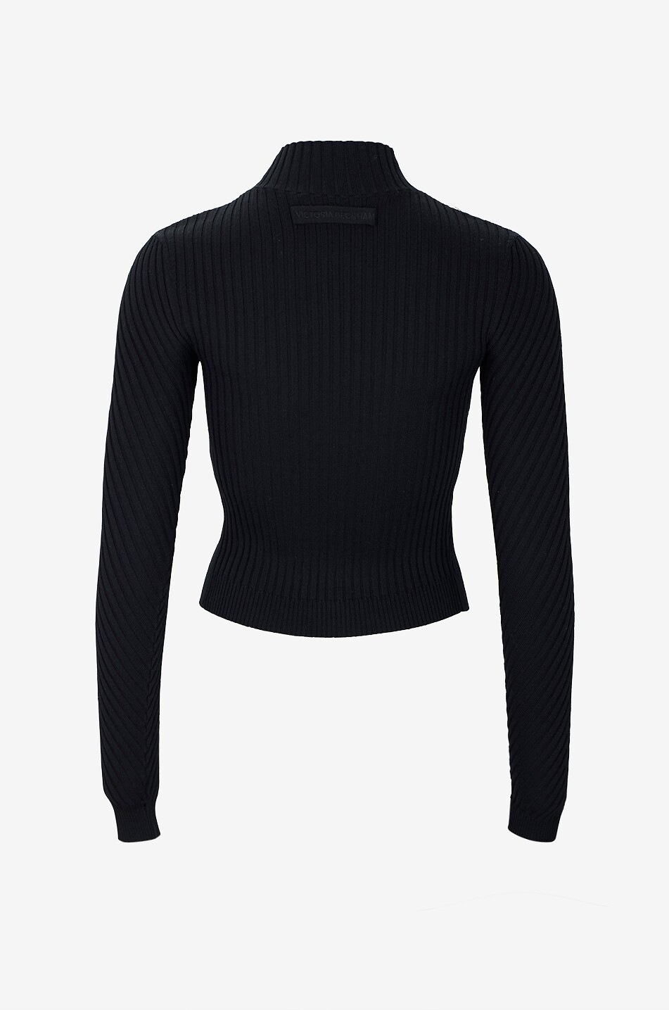 VICTORIA BECKHAM Turtleneck knitted sweater Women BLACK 2