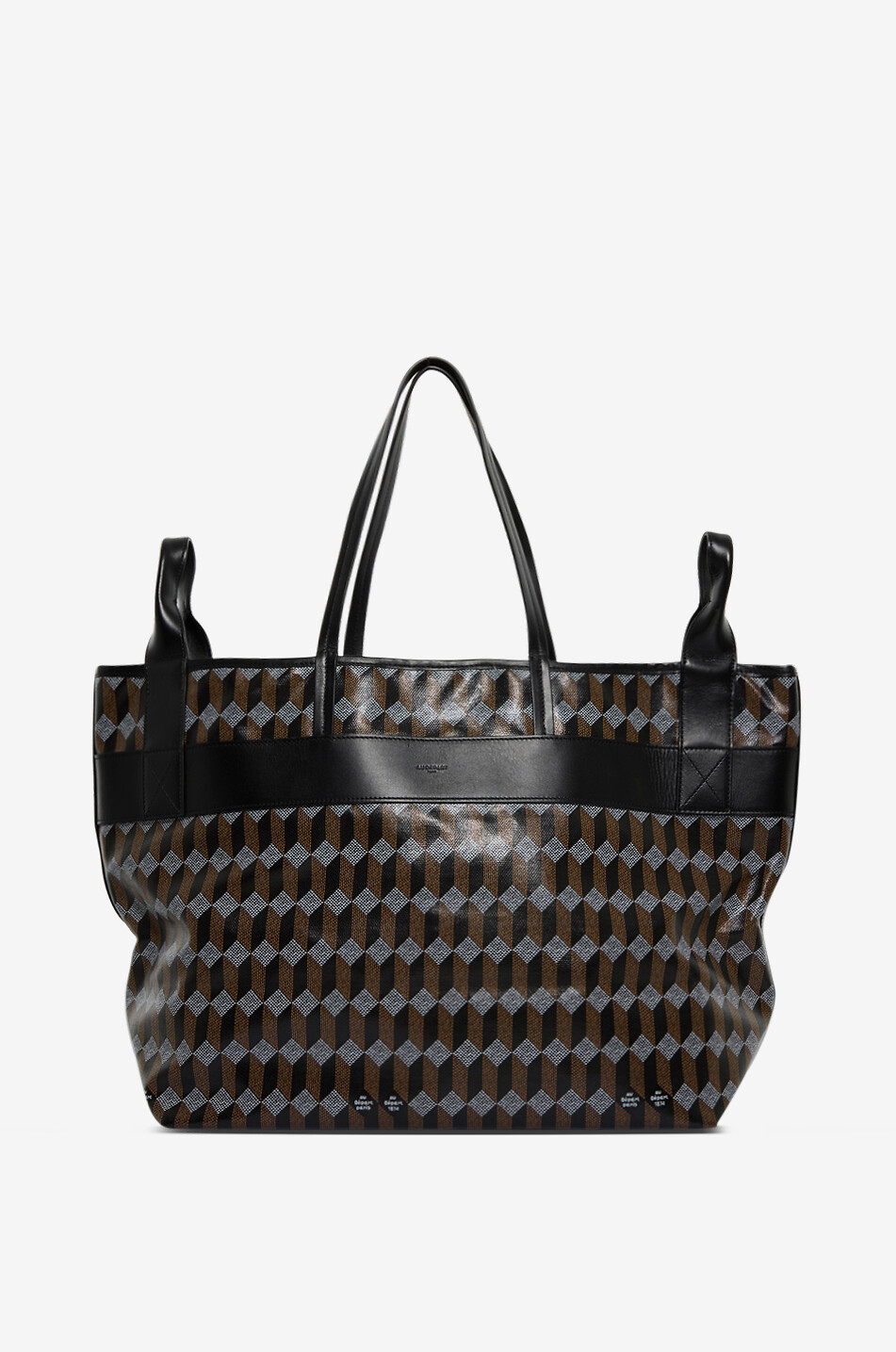 Sac cabas en toile monogrammée Petit Bercy