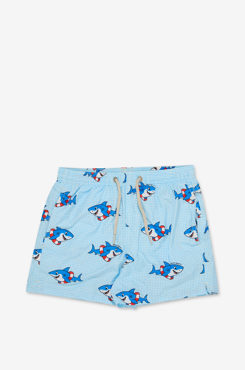 Short de bain garçon imprimé Jean Lighting