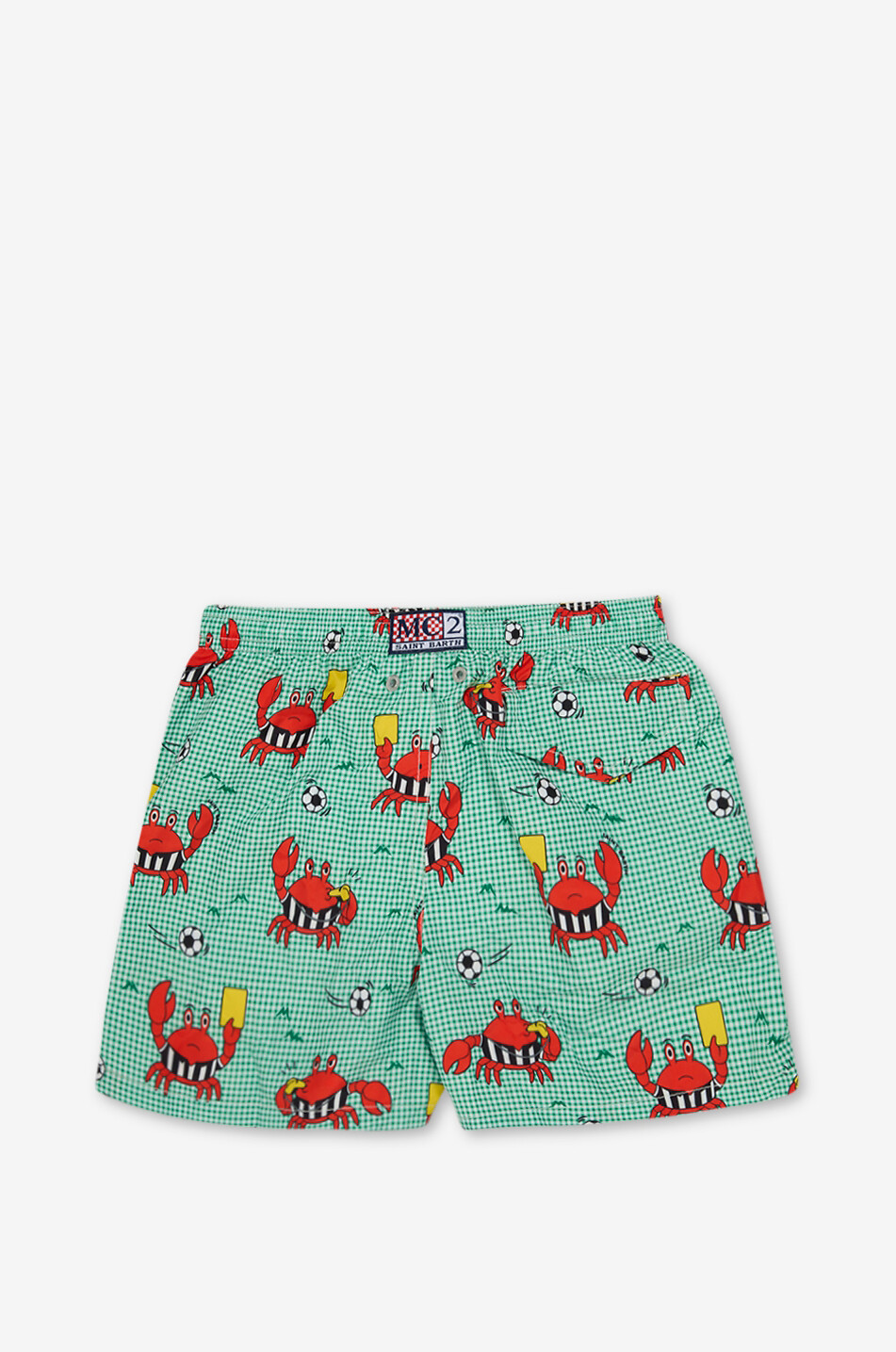 MC2 SAINT BARTH Jungen-Badeshorts mit Print Jean Lighting Junge GRÜN 2