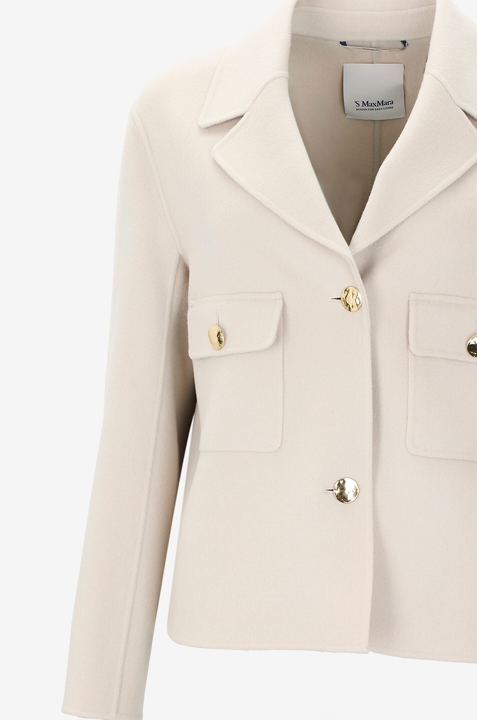 'S MAX MARA Sorriso single-breasted wool tailoring jacket Women BEIGE 3