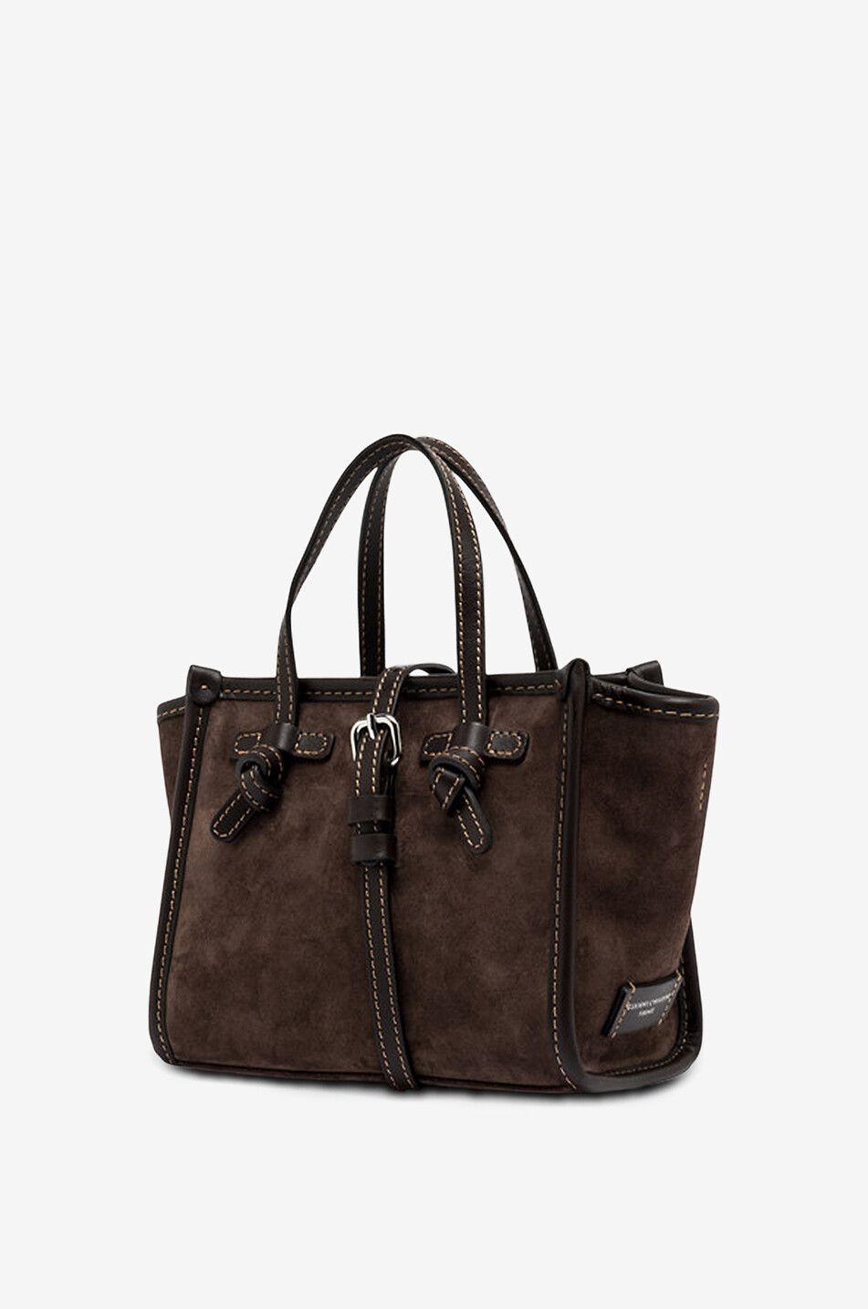 GIANNI CHIARINI Shopper aus Wild- und Glattleder Miss Marcella Damen DUNKELBRAUN 2