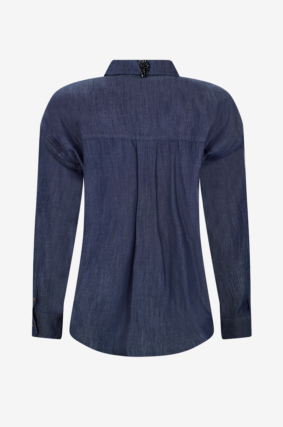'S MAX MARA Tailliertes Hemd aus Baumwolldenim Nora Damen DUNKELBLAU 2