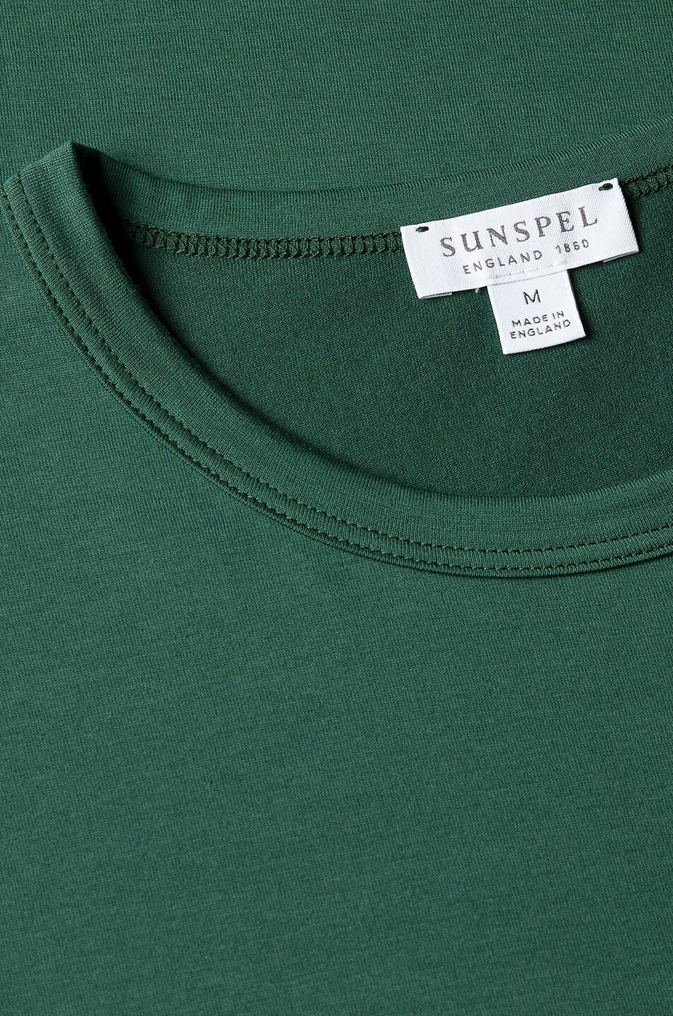 SUNSPEL T-shirt à manches courtes et col rond Classic Homme VERT 5
