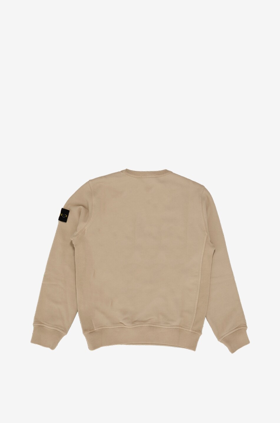 STONE ISLAND JUNIOR Sweat-shirt à col rond garçon 6100001 Cotton Fleece Garçon BEIGE 2