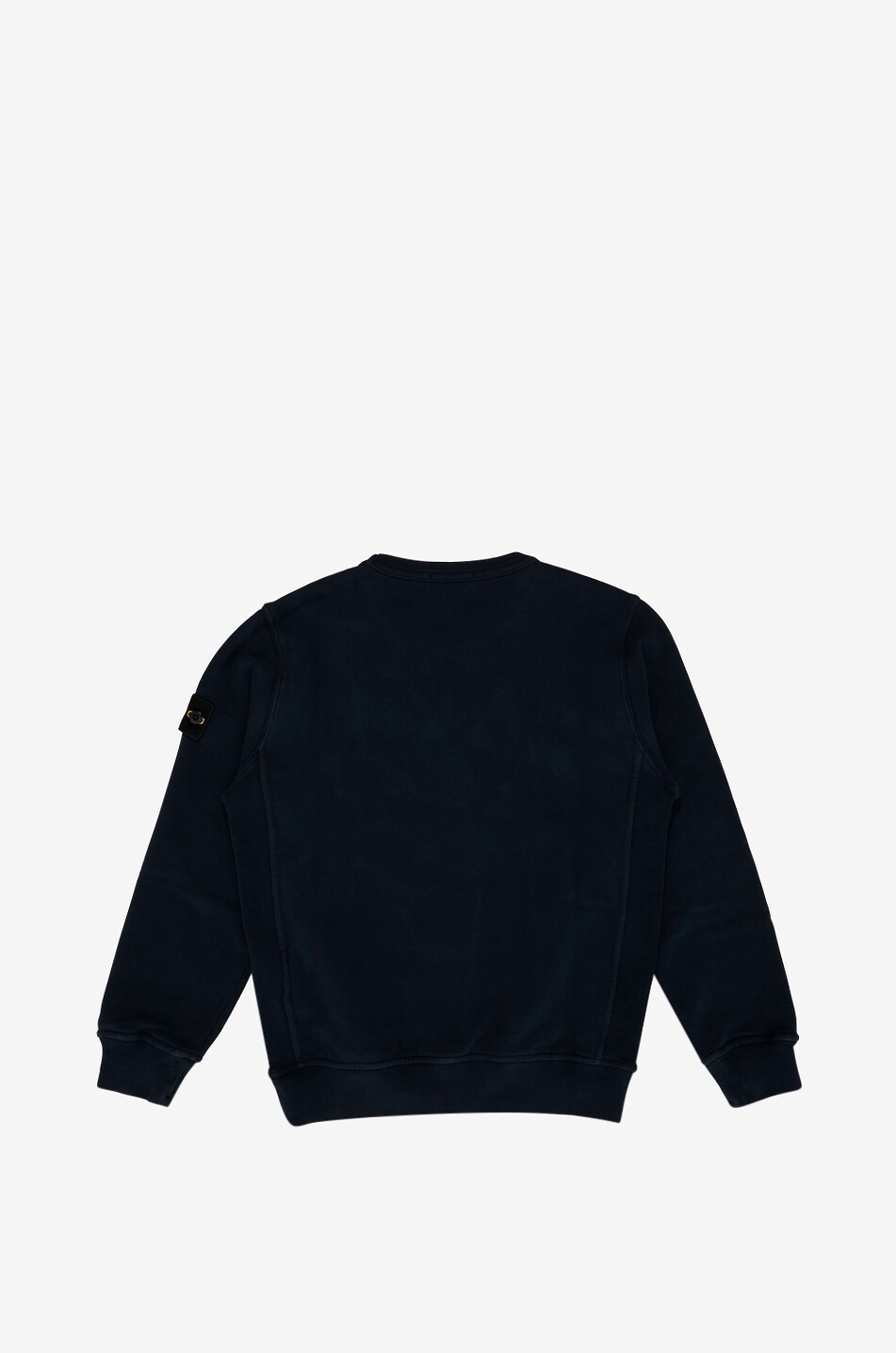 STONE ISLAND JUNIOR Sweat-shirt à col rond garçon 6100001 Cotton Fleece Garçon BLEU FONCE 2