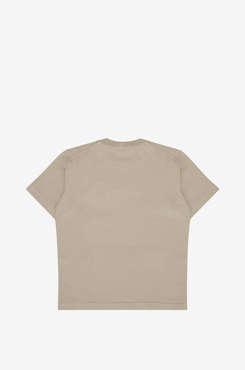 STONE ISLAND JUNIOR 2100001 boys' short-sleeved cotton T-shirt Boy BEIGE 2