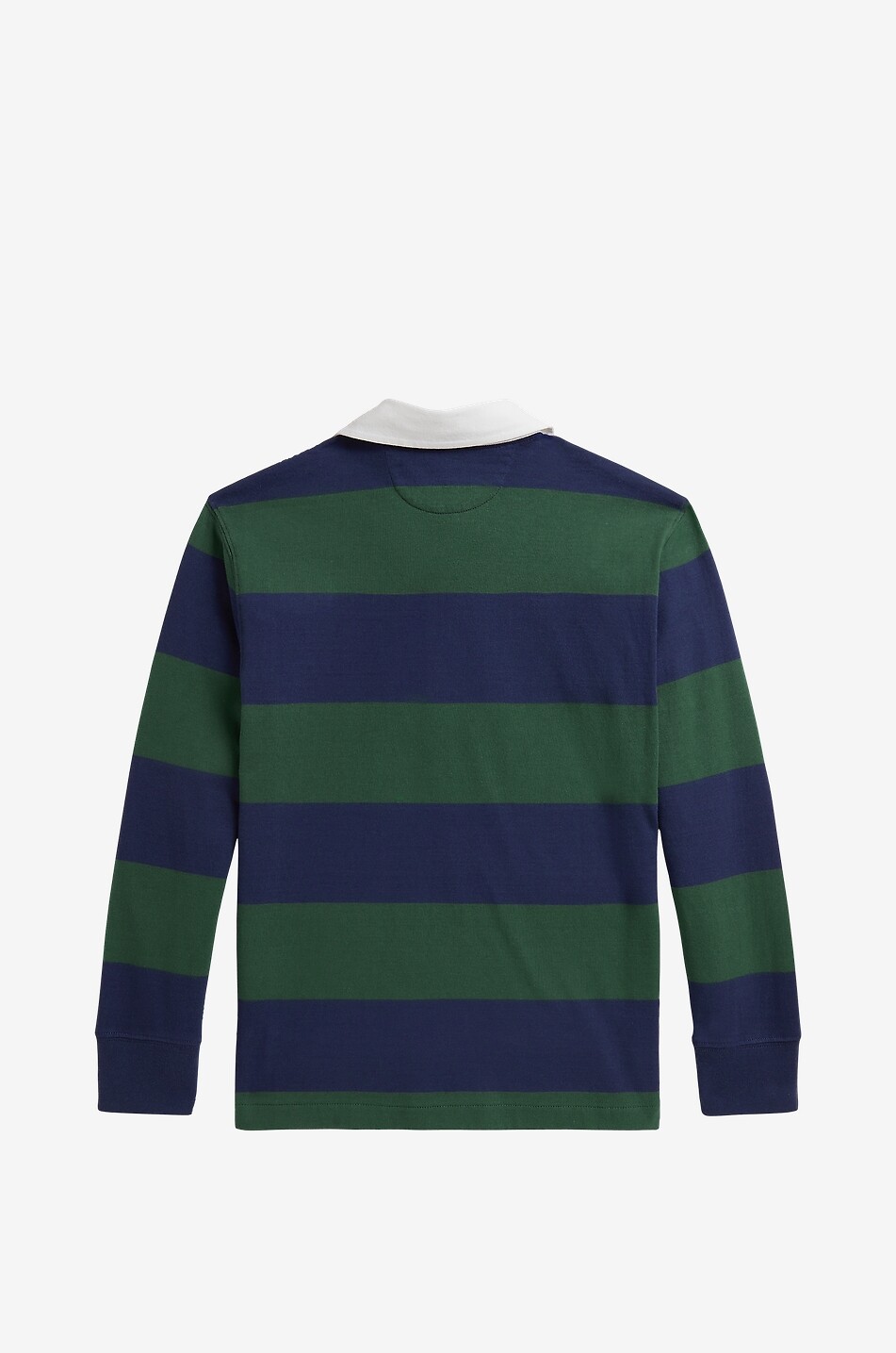 POLO RALPH LAUREN Chemise de rugby à manches longues rayé en coton garçon Pony Garçon VERT 2