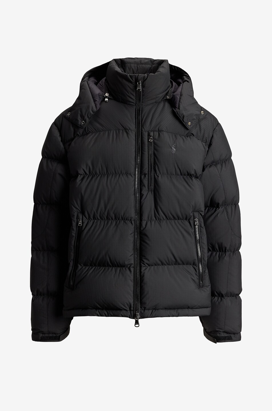 Kurze Kapuzendaunenjacke aus Technomaterial The Gorham