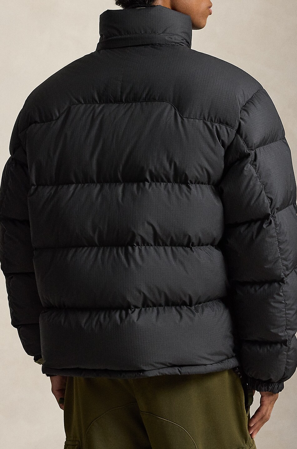 POLO RALPH LAUREN Kurze Kapuzendaunenjacke aus Technomaterial The Gorham Herren SCHWARZ 3
