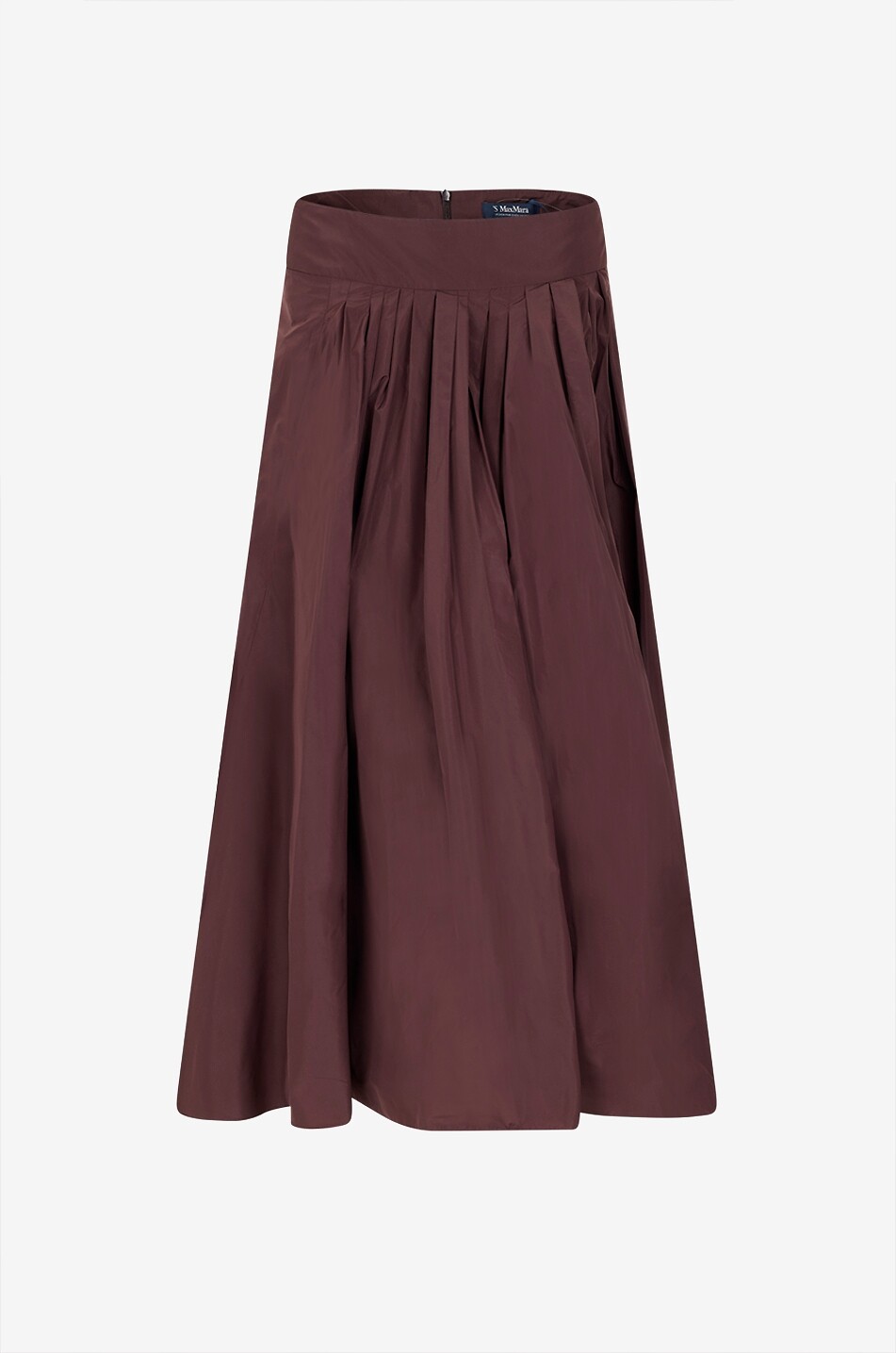 'S MAX MARA Ausgestellter Rock aus Organza Romina Damen ROT 1