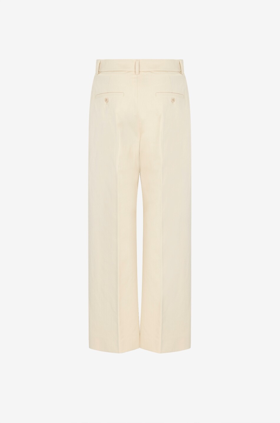 WEEKEND MAX MARA Urial wide-leg cotton trousers Women BEIGE 2