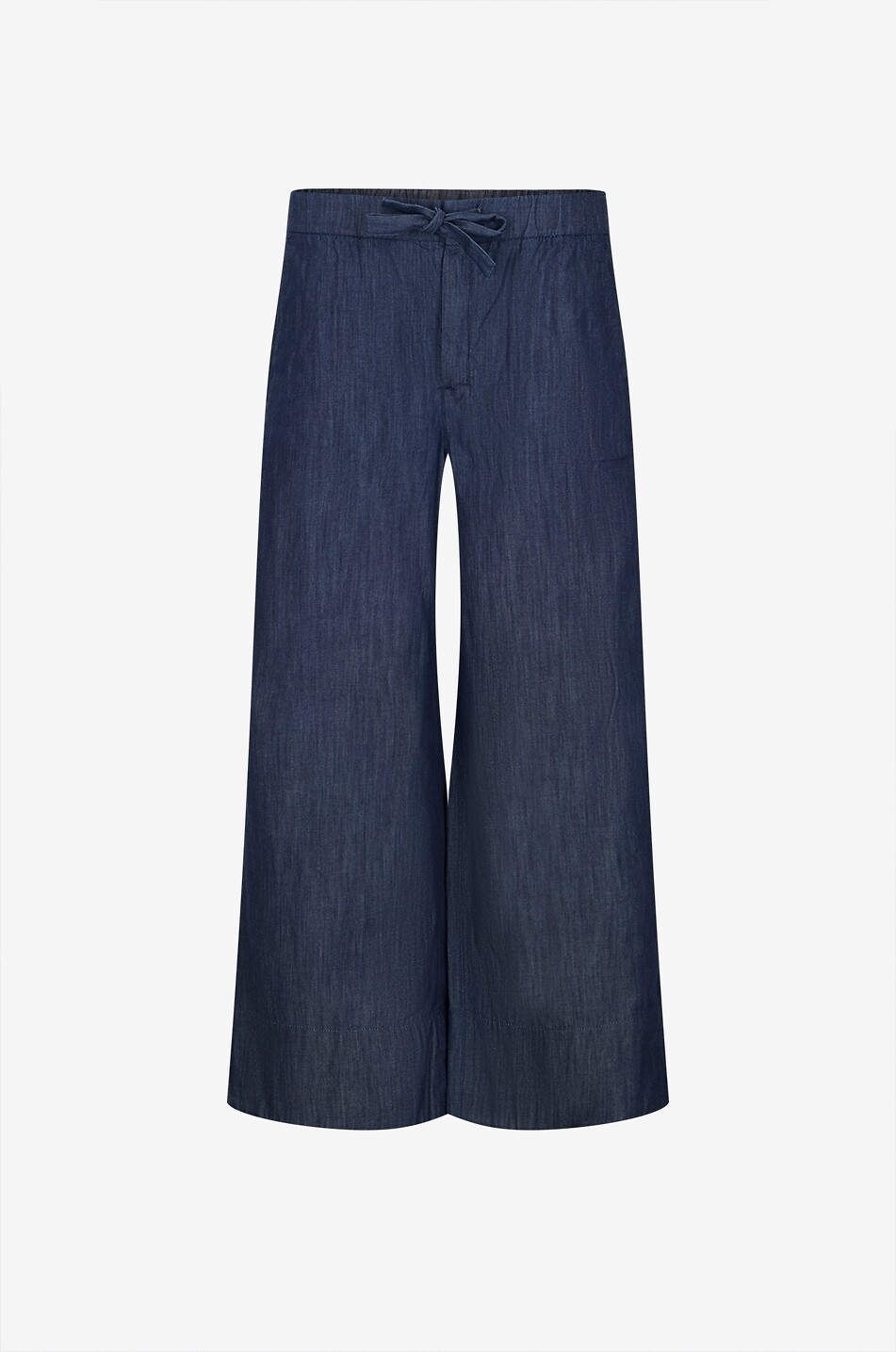 'S MAX MARA Jour denim wide-leg trousers elasticated waist Women DARK BLUE 1
