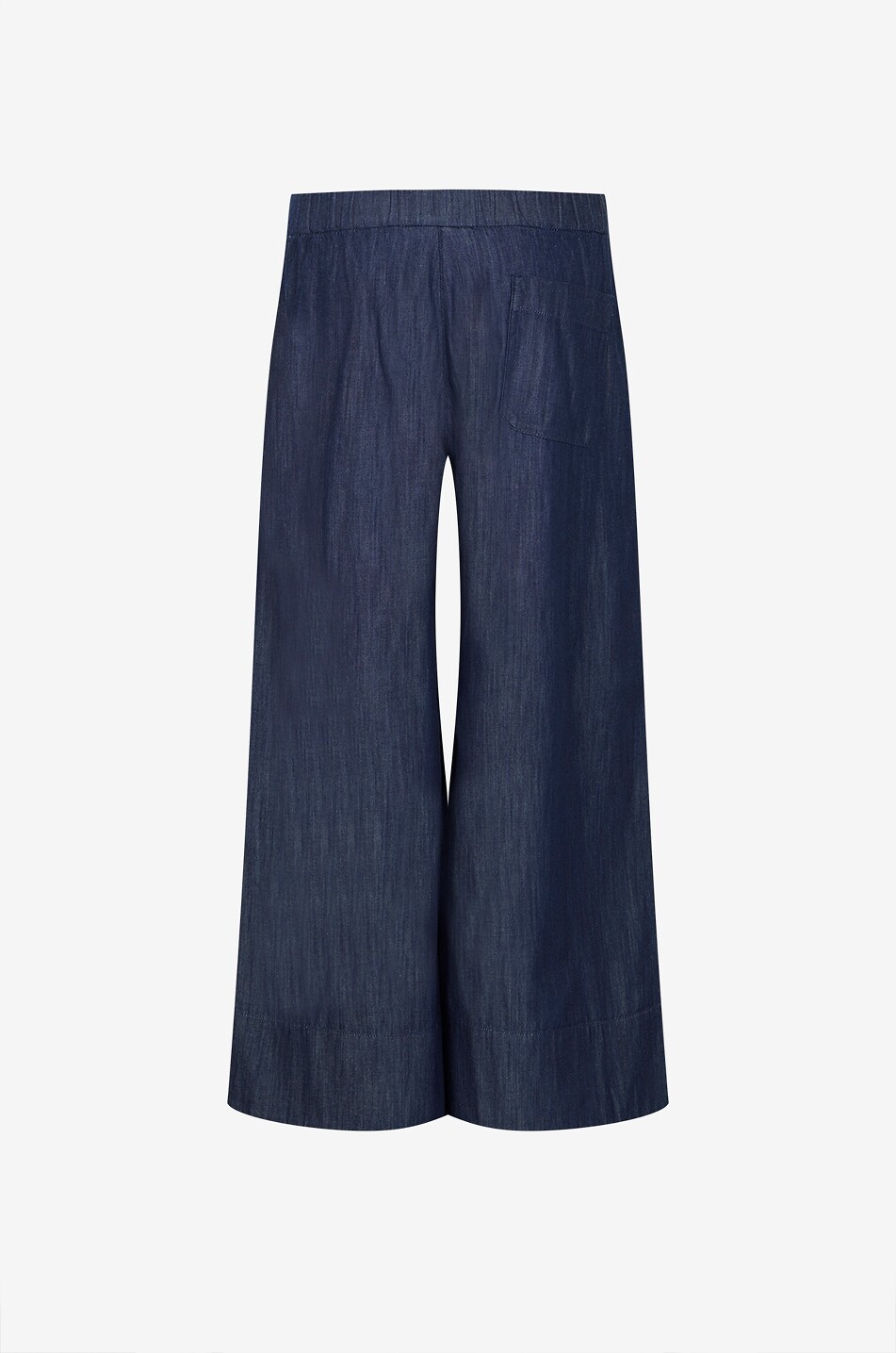 'S MAX MARA Jour denim wide-leg trousers elasticated waist Women DARK BLUE 2