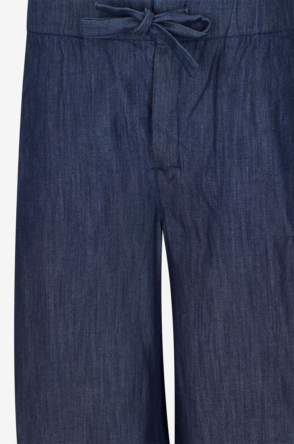'S MAX MARA Jour denim wide-leg trousers elasticated waist Women DARK BLUE 3