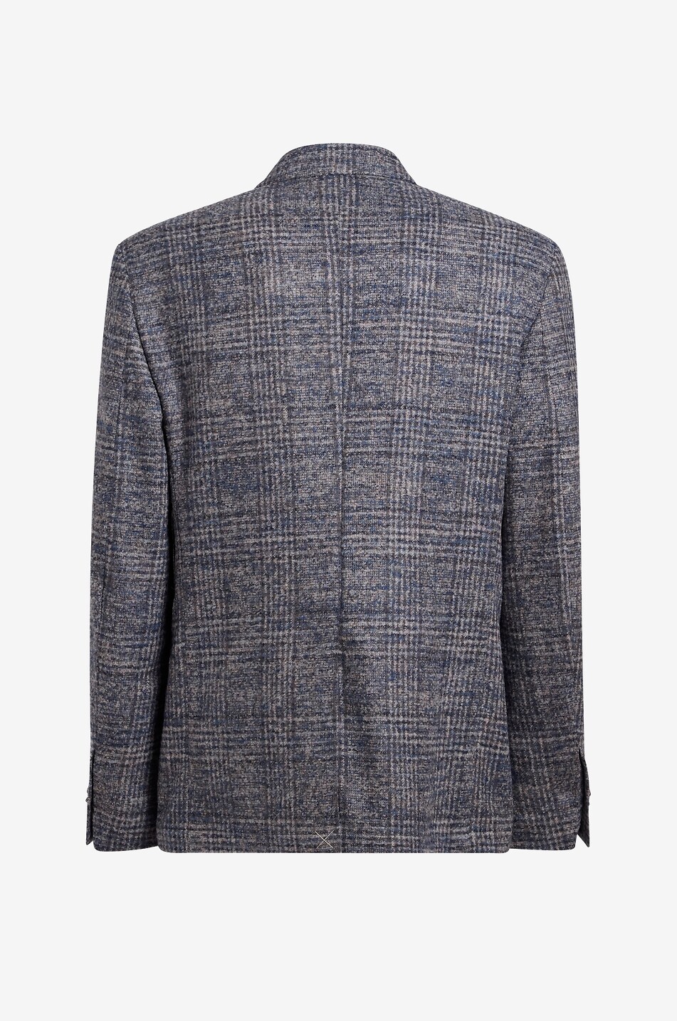 ETRO Karierter Blazer aus Alpaka- und Wollmix Sport Herren MITTELBLAU 2