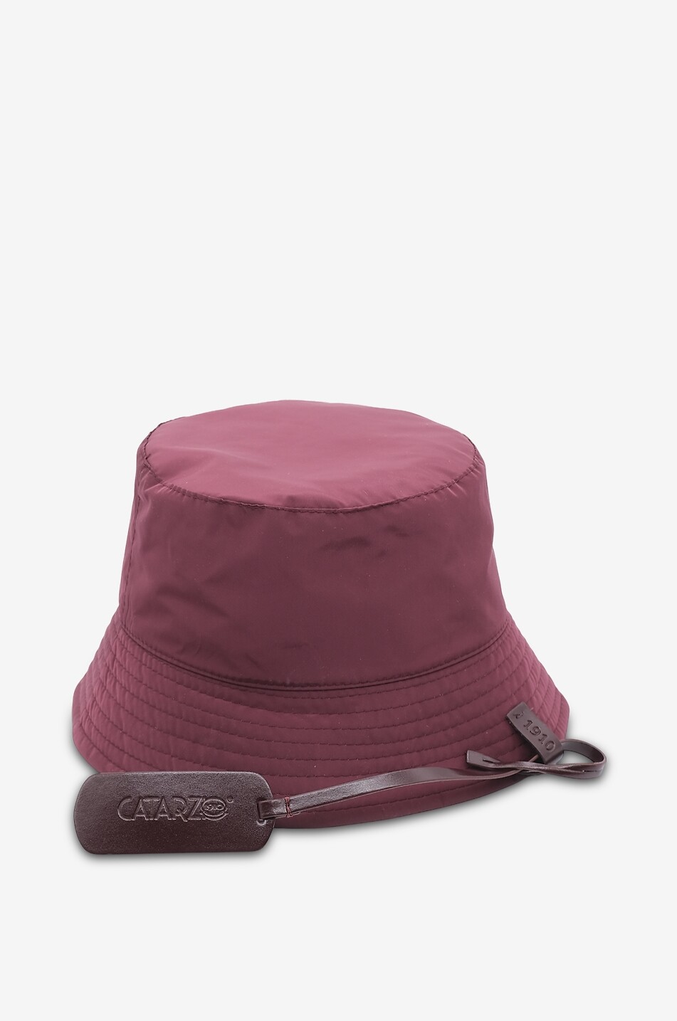 CATARZI 1910 Chapeau cloche pliable en tissu technique Fanano Femme ROUGE FONCÉ 2