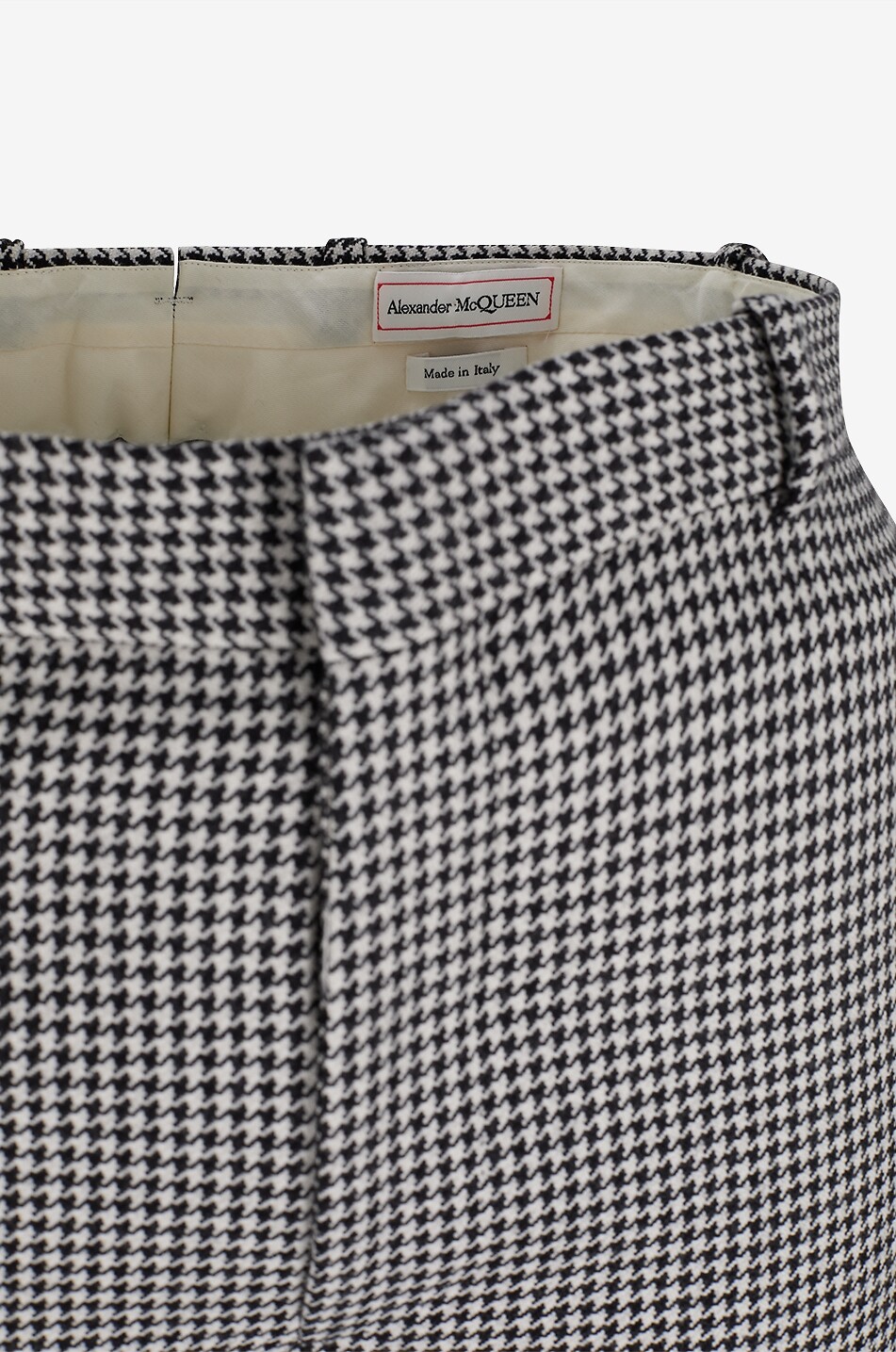 ALEXANDER McQUEEN Pantalon de costume pied-de-poule en laine Homme MULTICOLORE 3