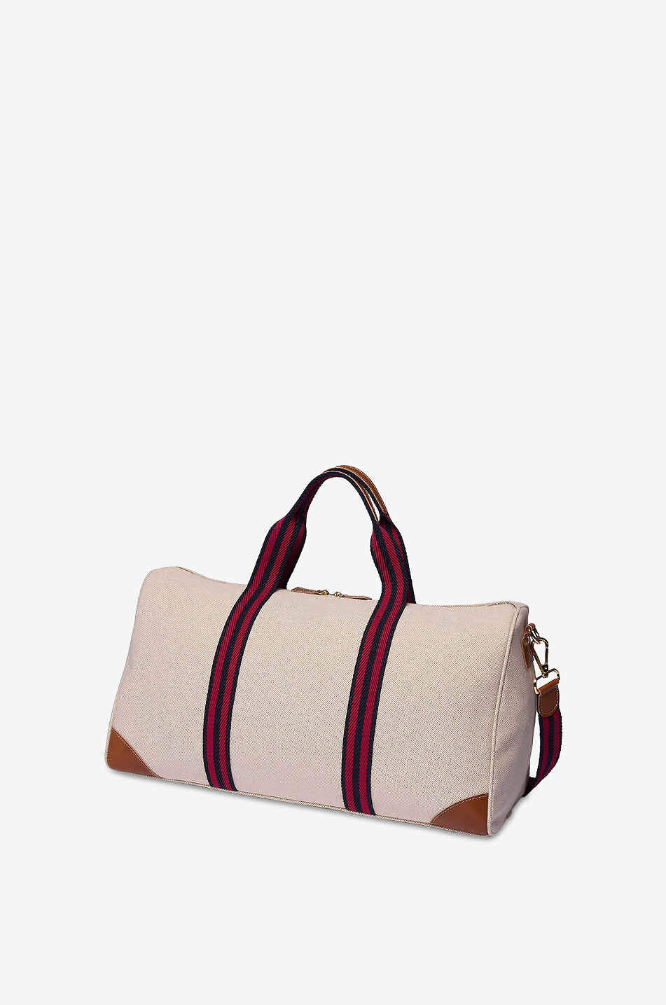 MY STYLE BAGS Boston Large Heritage cotton canvas travel bag Men EGGSHELL 2