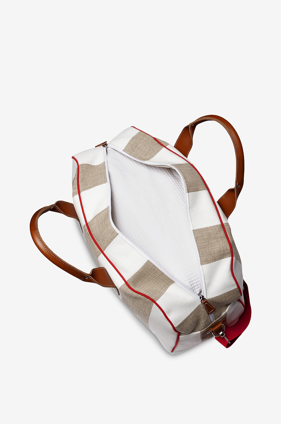 MY STYLE BAGS Stanford Large Stripe cotton canvas travel bag Men MULTI COLOURED 1 3
