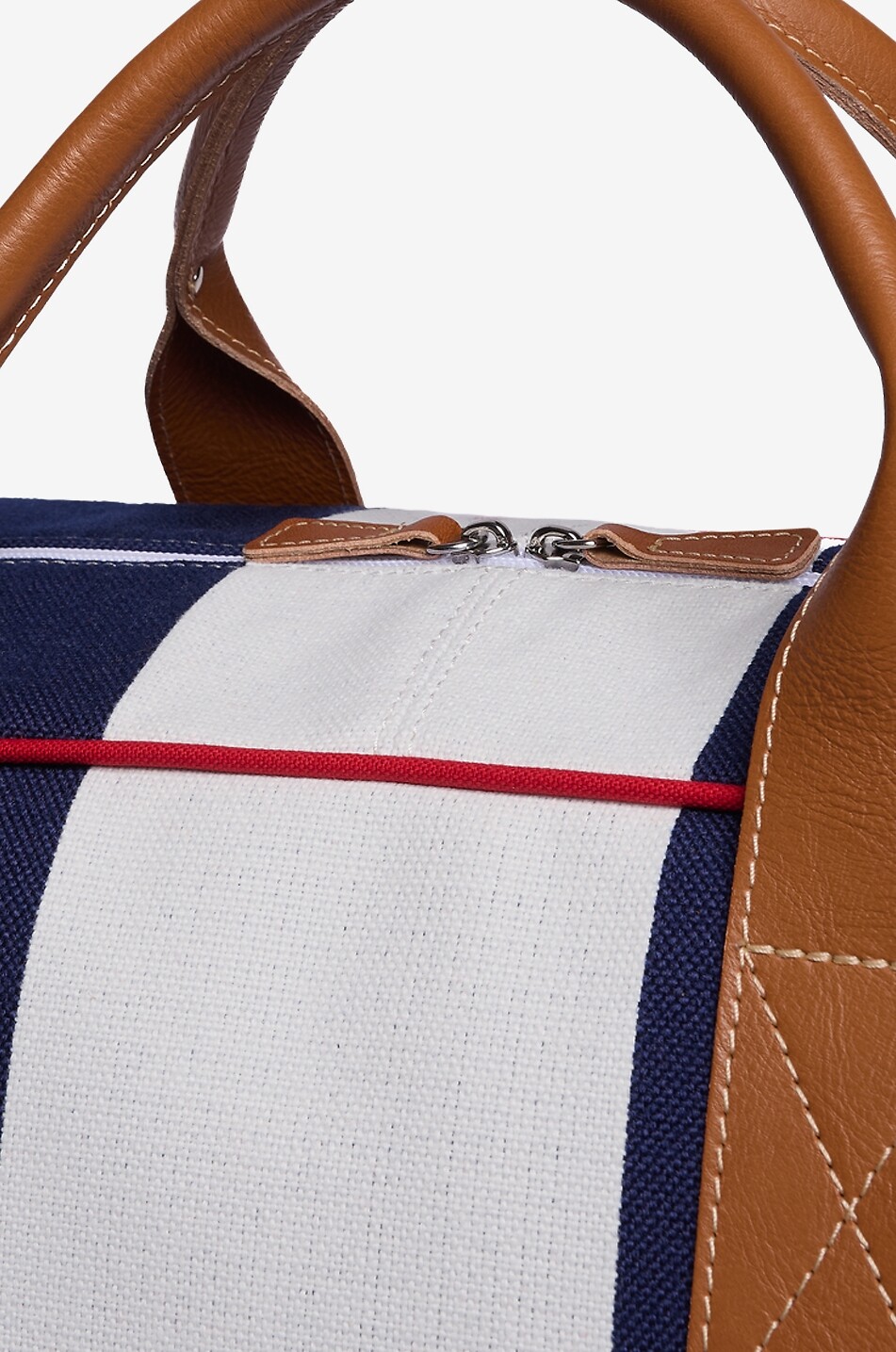 MY STYLE BAGS Stanford Large Stripe cotton canvas travel bag Men MULTI COLOURED 4