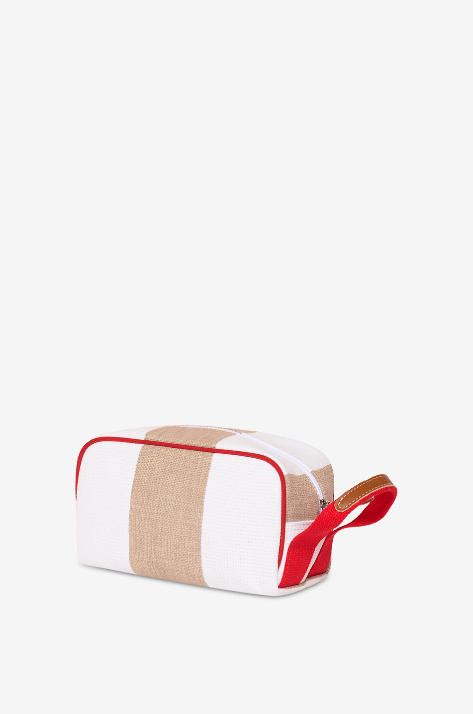 MY STYLE BAGS Boston Stripe striped cotton canvas toiletry bag Men MULTI COLOURED 1 2
