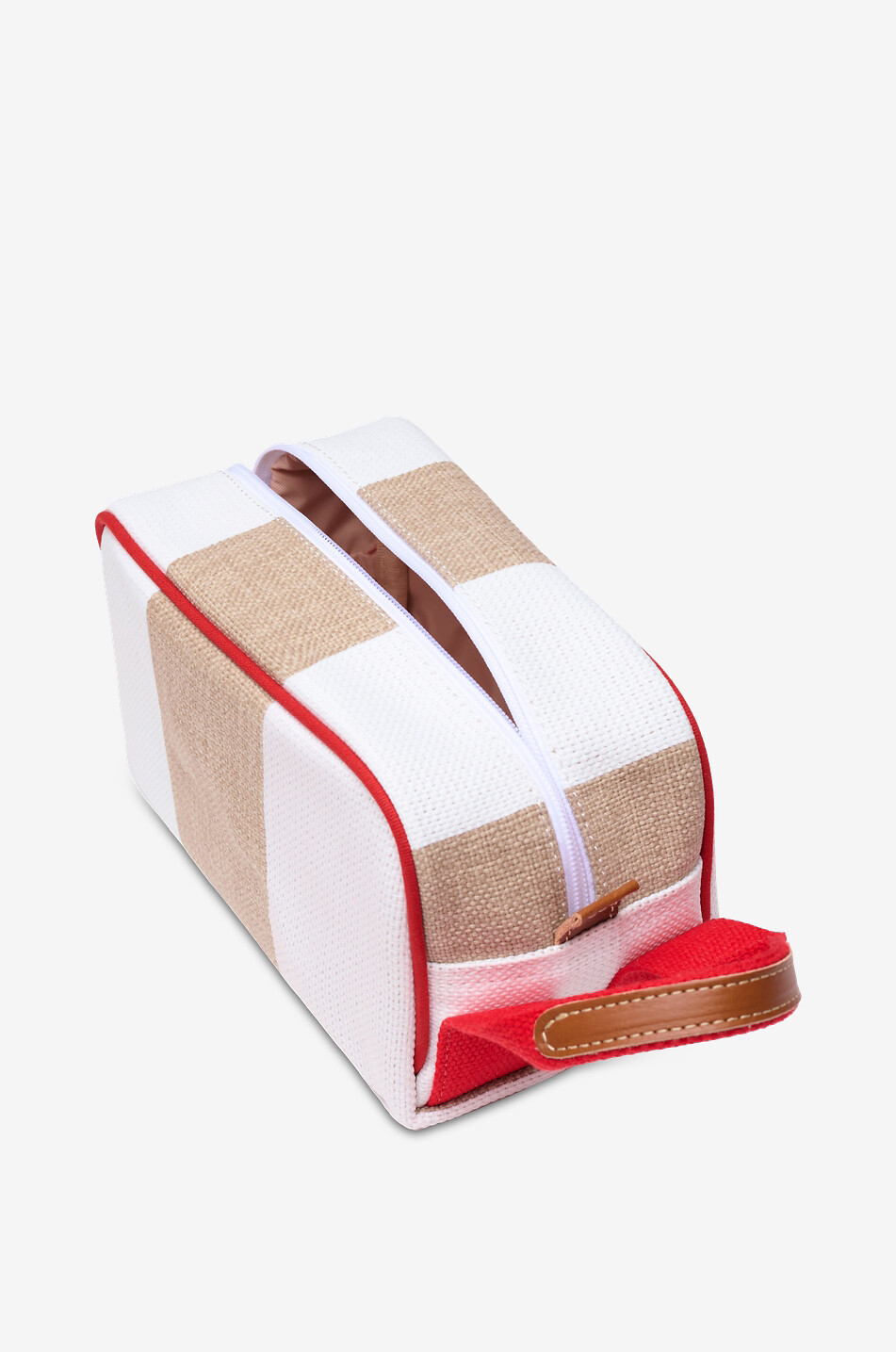 MY STYLE BAGS Boston Stripe striped cotton canvas toiletry bag Men MULTI COLOURED 1 3