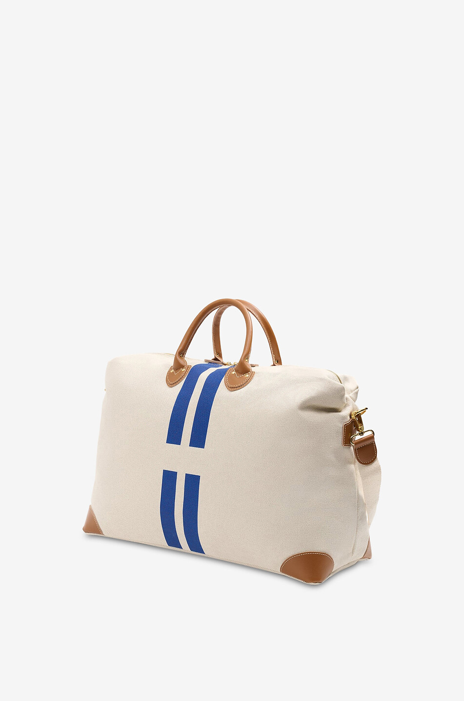 MY STYLE BAGS Harvard Large The Go-To striped cotton travel bag Men MEDIUM BLUE 2