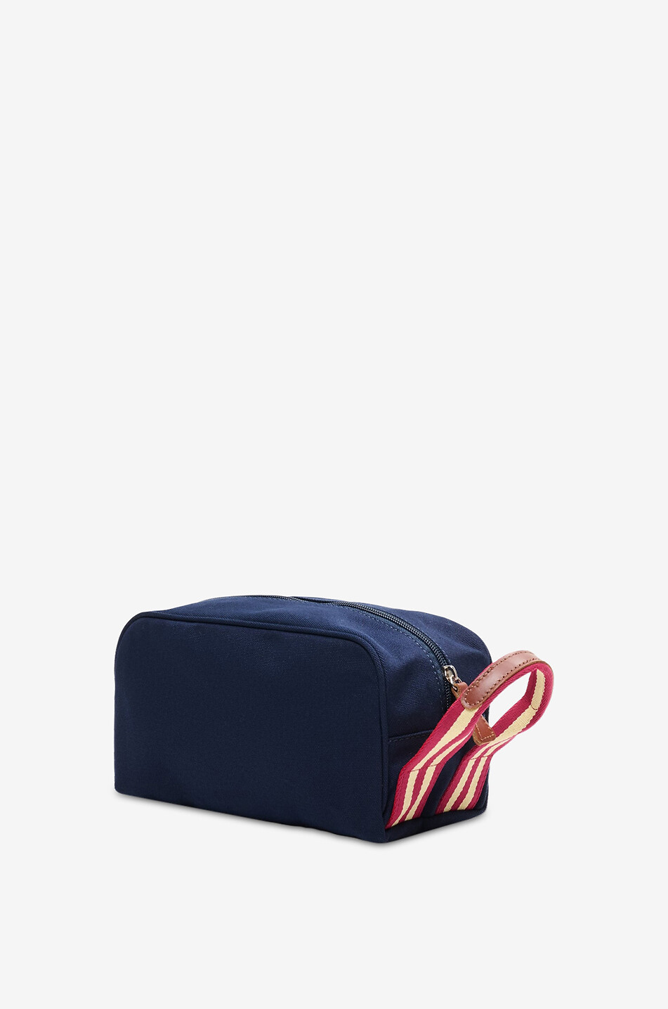 MY STYLE BAGS Boston striped handle cotton toiletry bag Men DARK BLUE 2