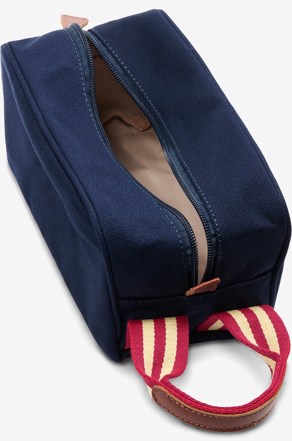 MY STYLE BAGS Boston striped handle cotton toiletry bag Men DARK BLUE 4