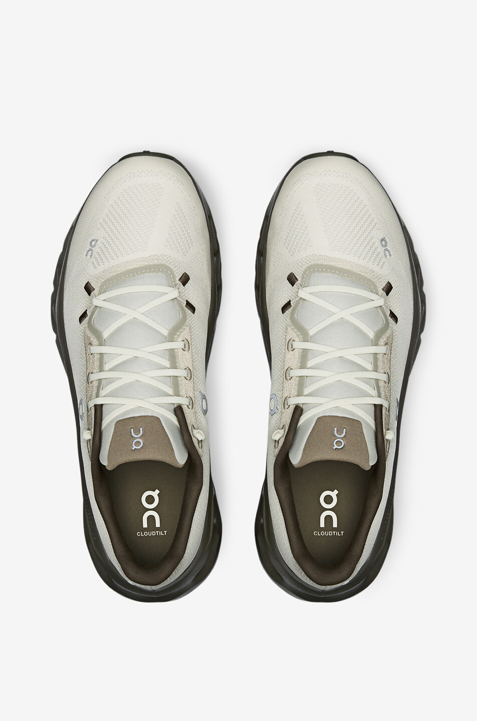 ON Niedrige Schnürsneakers aus Mesh Cloudtilt 1 Herren KHAKI 5